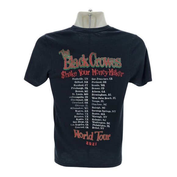 The Black Crowes Adult Small T-Shirt Shake Your Money Maker 2021 Graphic Tee - Picture 3 of 6